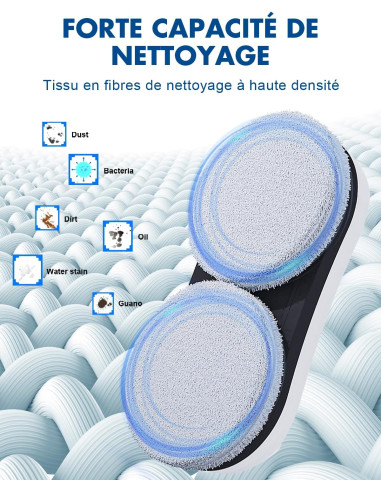 Robot Lave Vitre "V1 Compact" + 5 paires de...