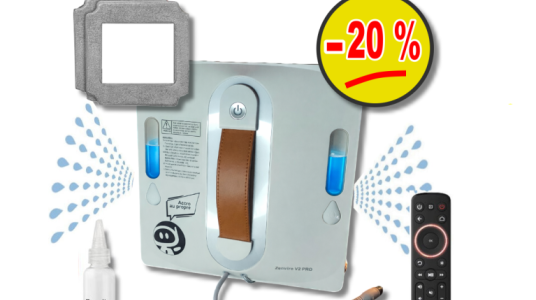 Robot lave vitre promo